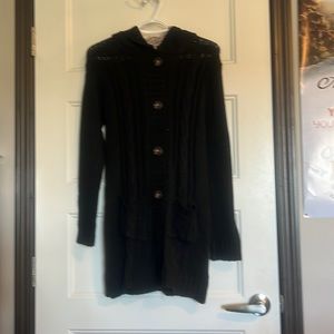 Never worn black button up cardigan